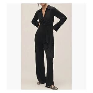 NWT Exquise Anthropologie size medium Bella wrapped jumpsuit